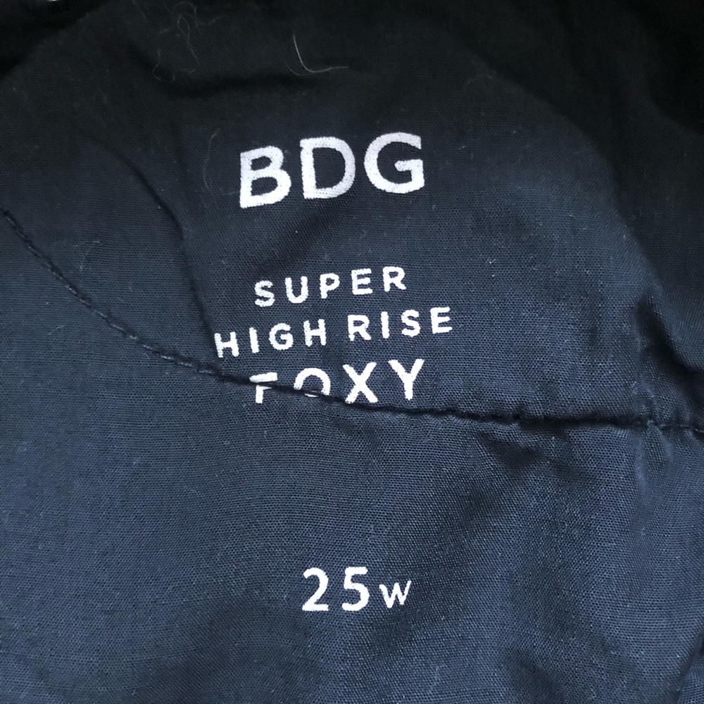 BDG Urban Outfitters High Rise Foxy Grey Shorts 25 - Picture 12 of 12